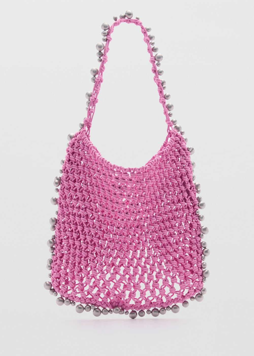 MANGO - Beaded bag - One size - Women Product Image