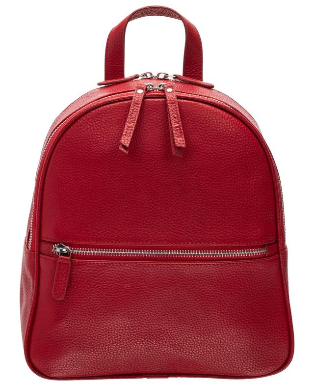 Mancini Womens Pebbled Audrey Backpack Product Image