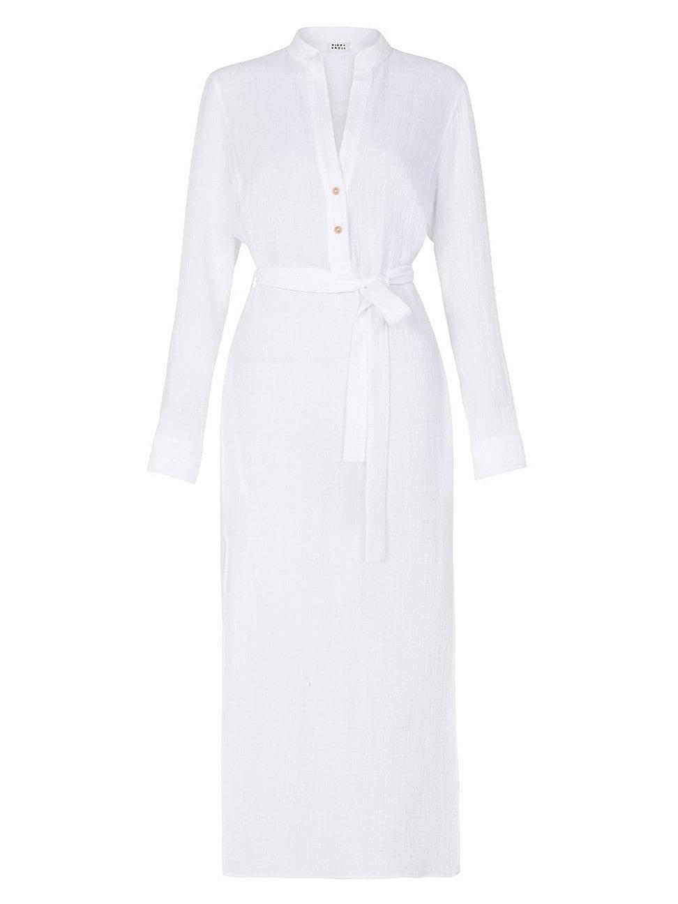 Womens Frieda Belted Shirtdress Product Image