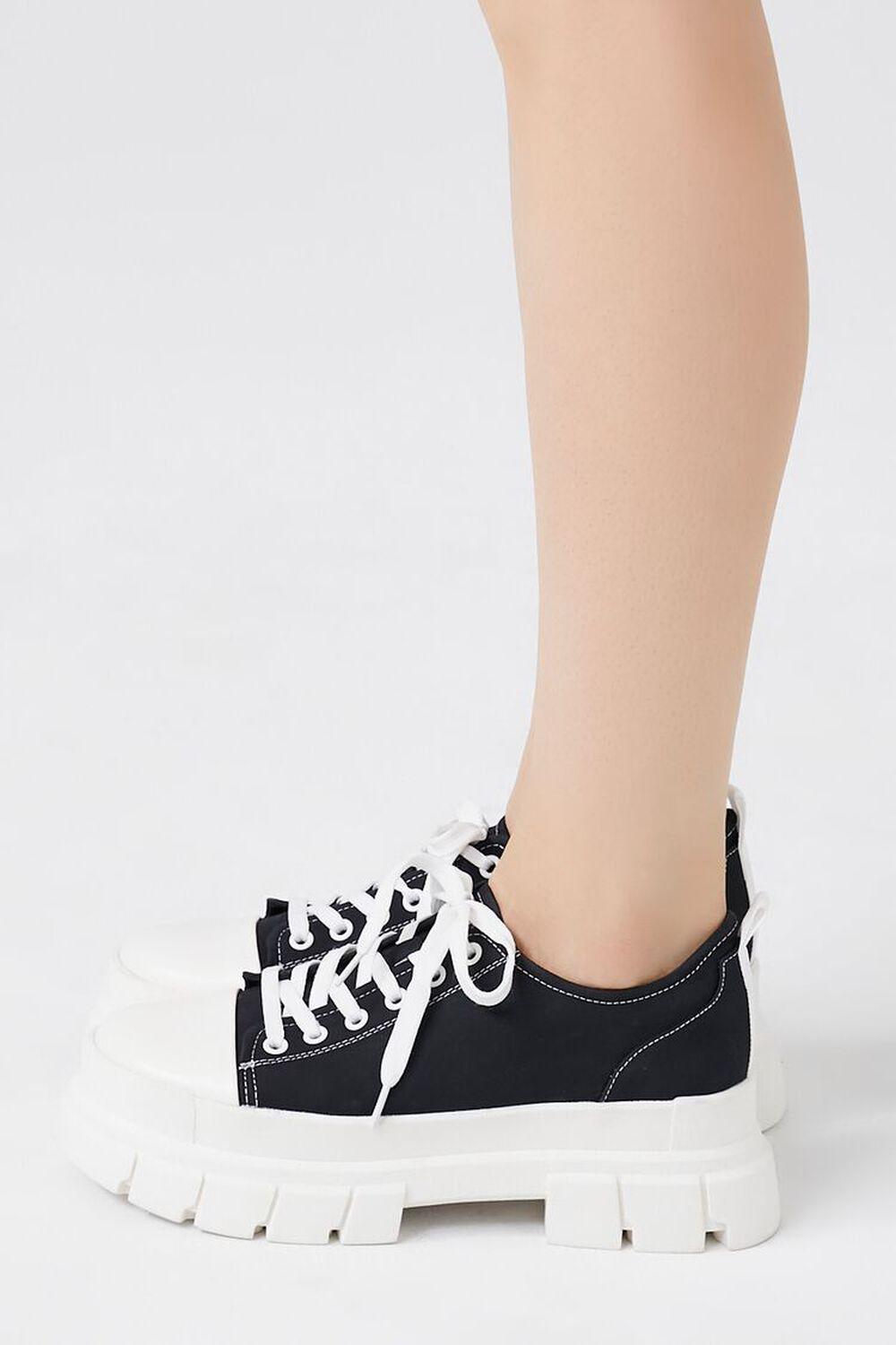 Lace-Up Lug-Sole Sneakers | Forever 21 Product Image