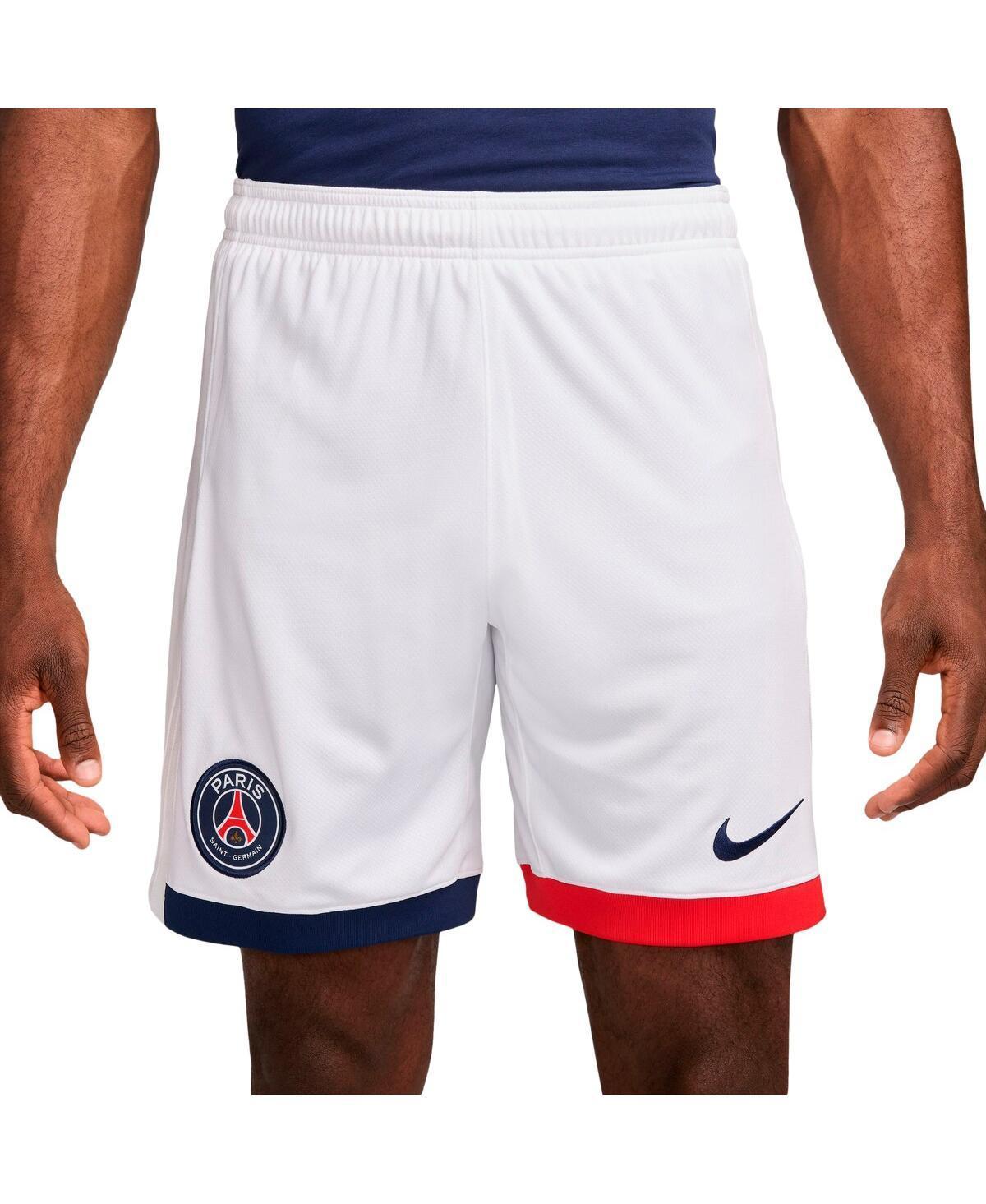 Nike Mens White Paris Saint-Germain Away 2024/25 Stadium Shorts Product Image