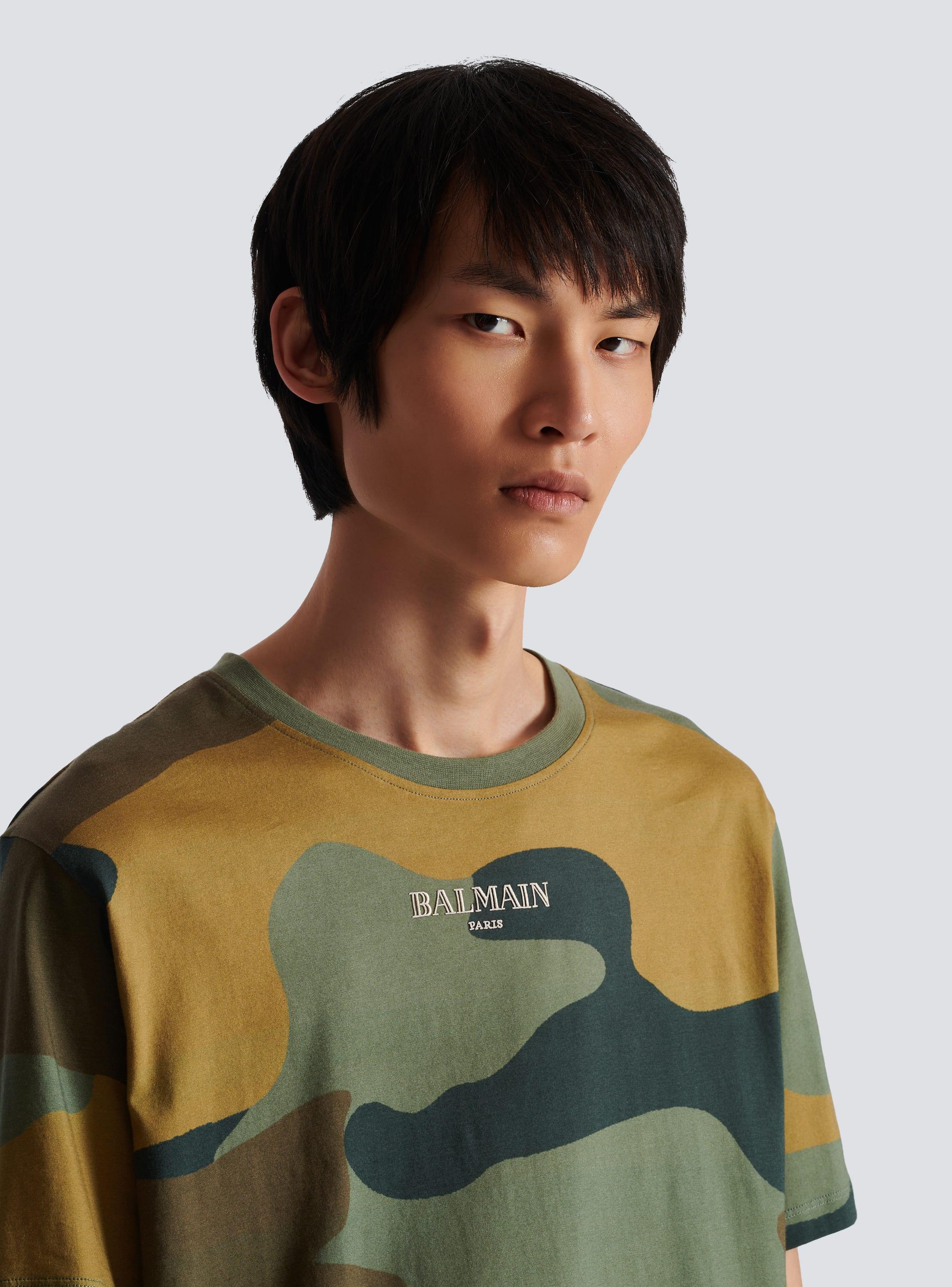 Camouflage Vintage Balmain T-shirt Product Image