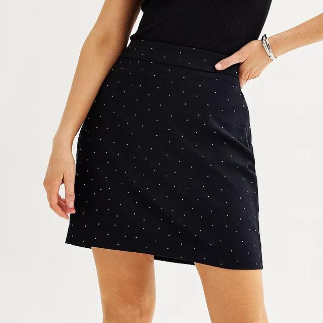 Womens Nine West Tailored Mini Skirt Product Image