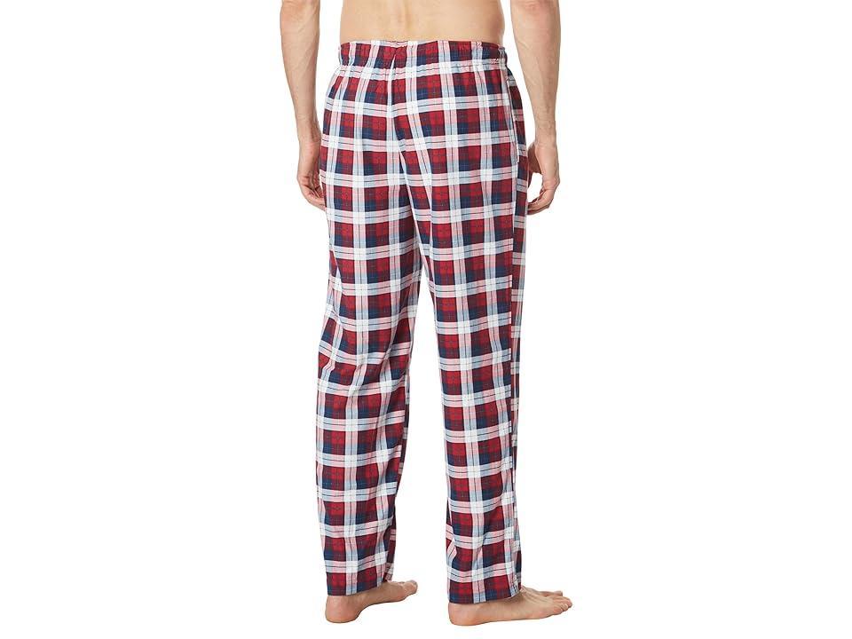 Nautica Sustainably Crafted Plaid Fleece Sleep Pants (Rio ) Men's Pajama Product Image