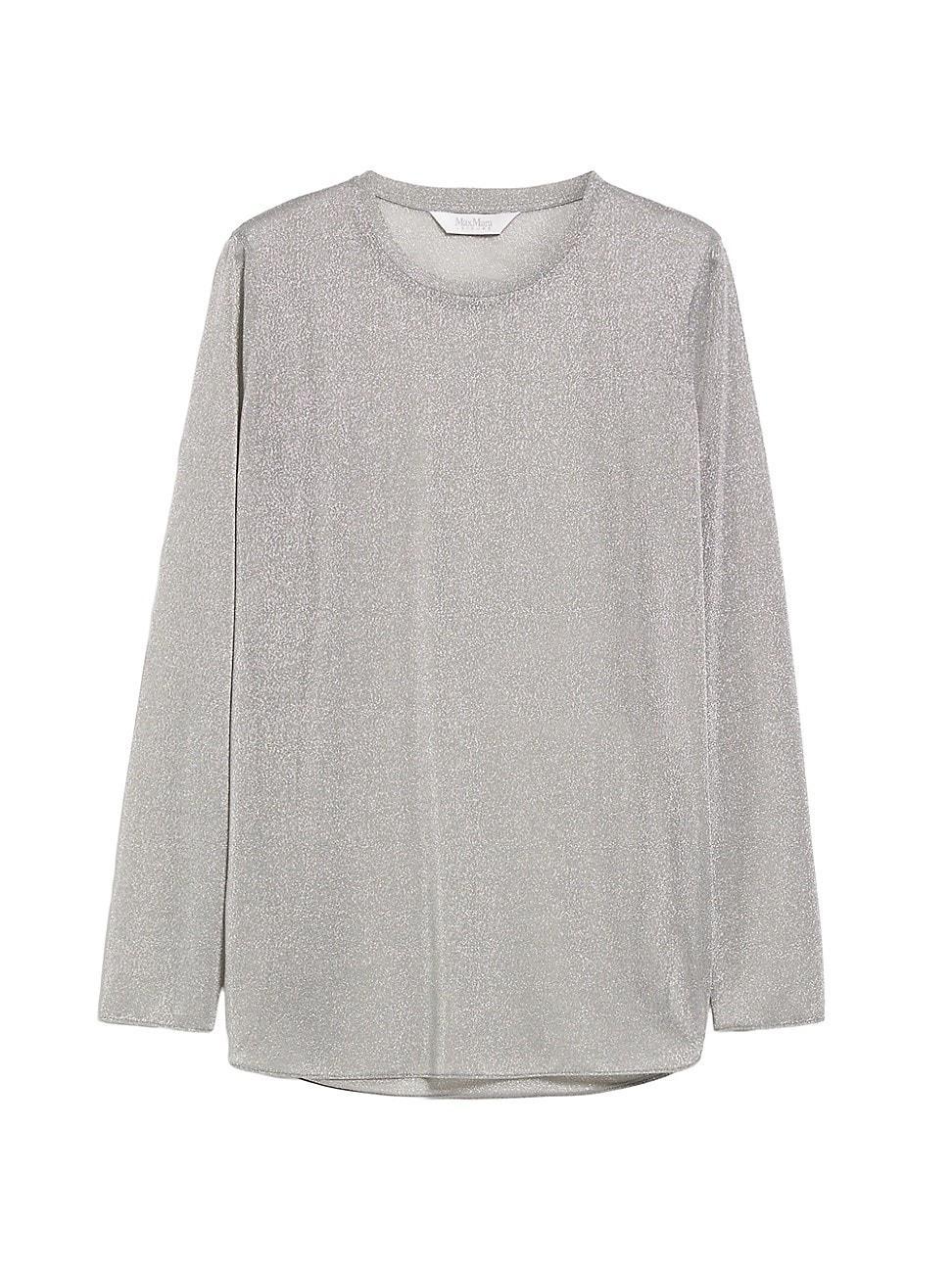 Womens Etra Sparkly Knit Blouse Product Image