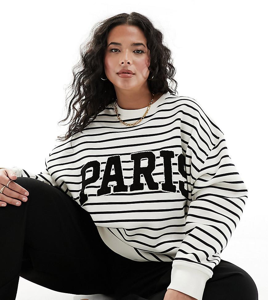 4th & Reckless Plus exclusive Paris logo sweatshirt Product Image