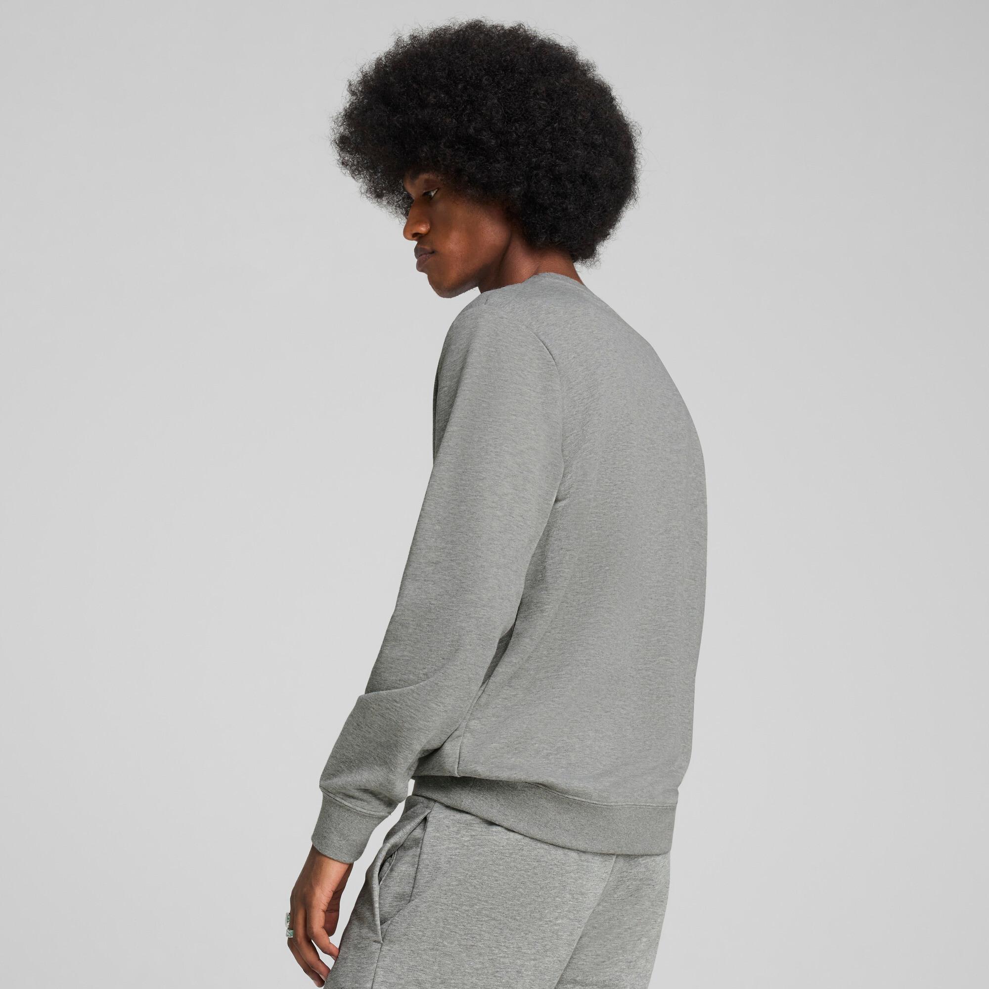 PUMA Essentials Crew Men in Grey Product Image