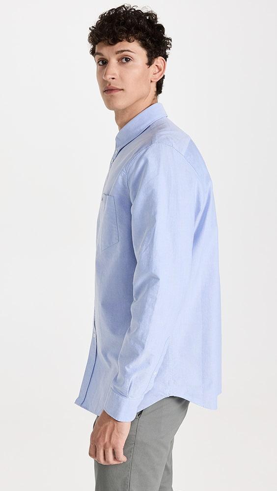 Lacoste Regular Fit Oxford Cotton Shirt | Shopbop Product Image