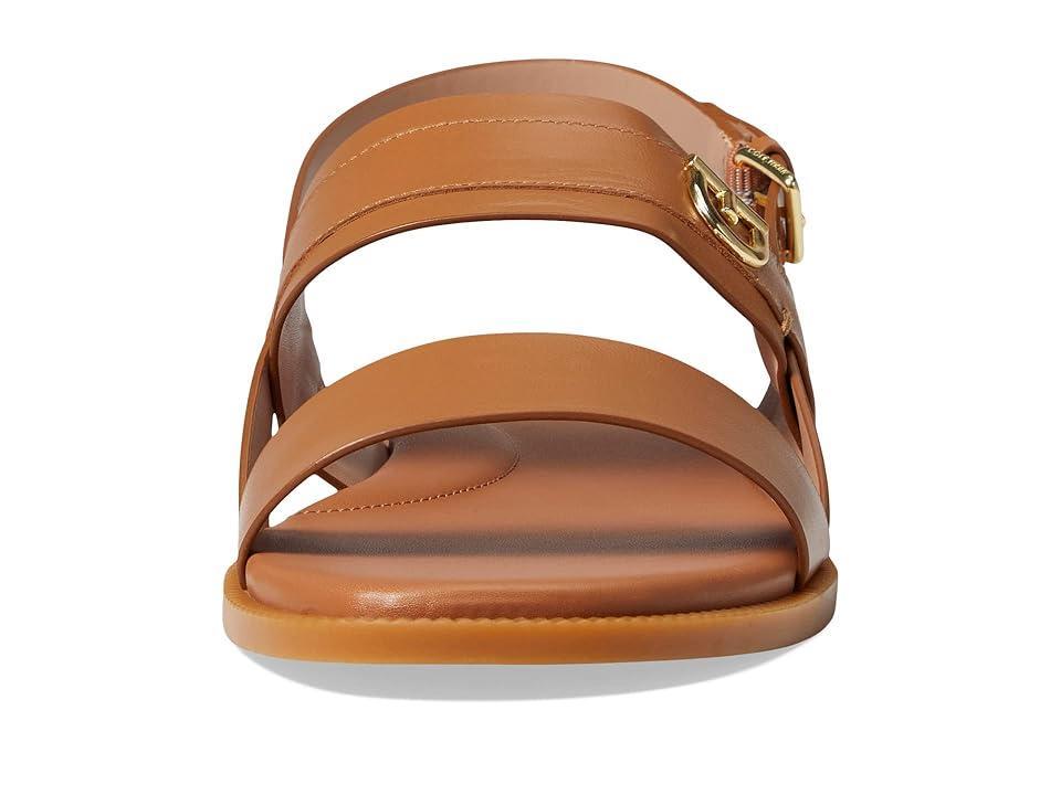 Cole Haan Charlotte Flat Sandal (Pecan Leather) Women's Shoes Product Image