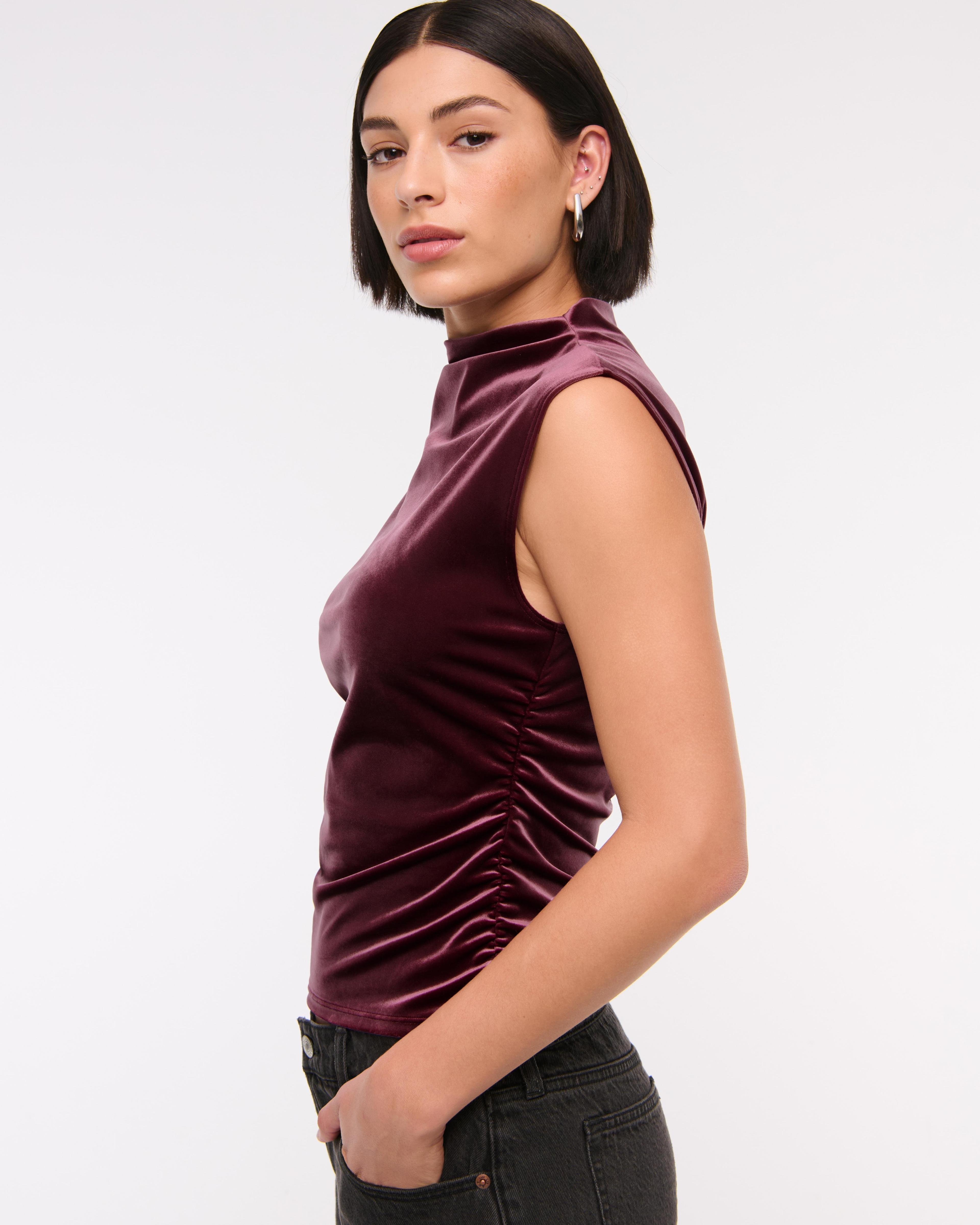 The A&F Paloma Mesh Top Product Image