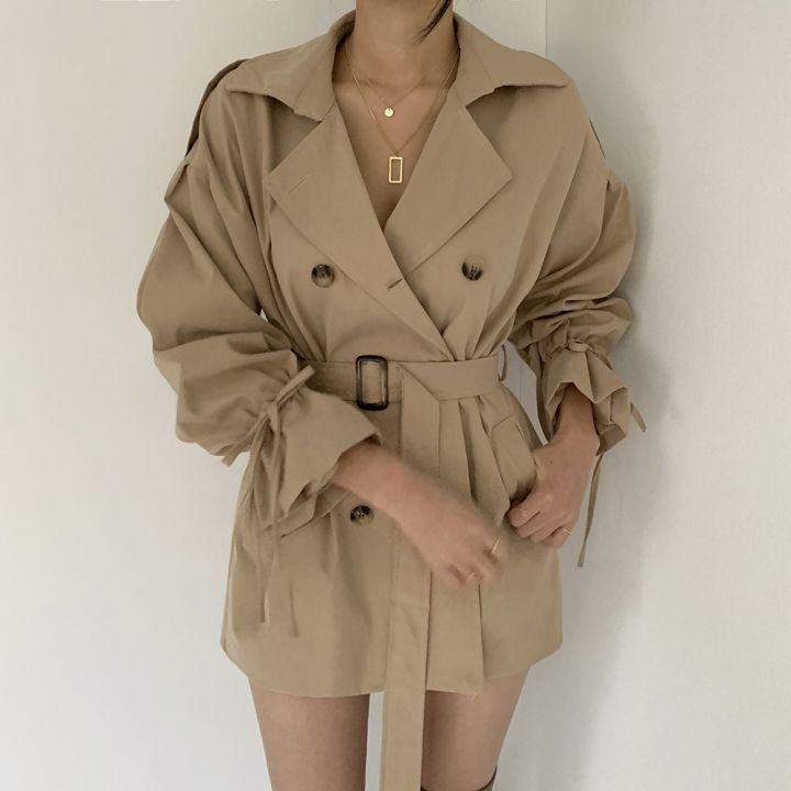 Double-Breasted Trench Jacket product image