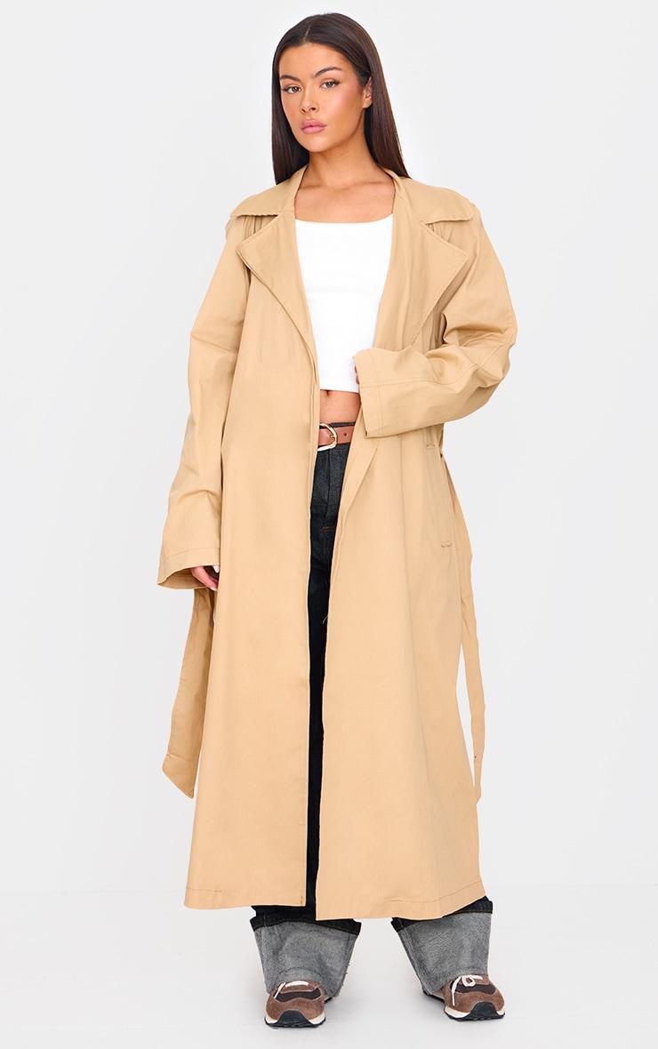 Camel Structured Trench Coat product image