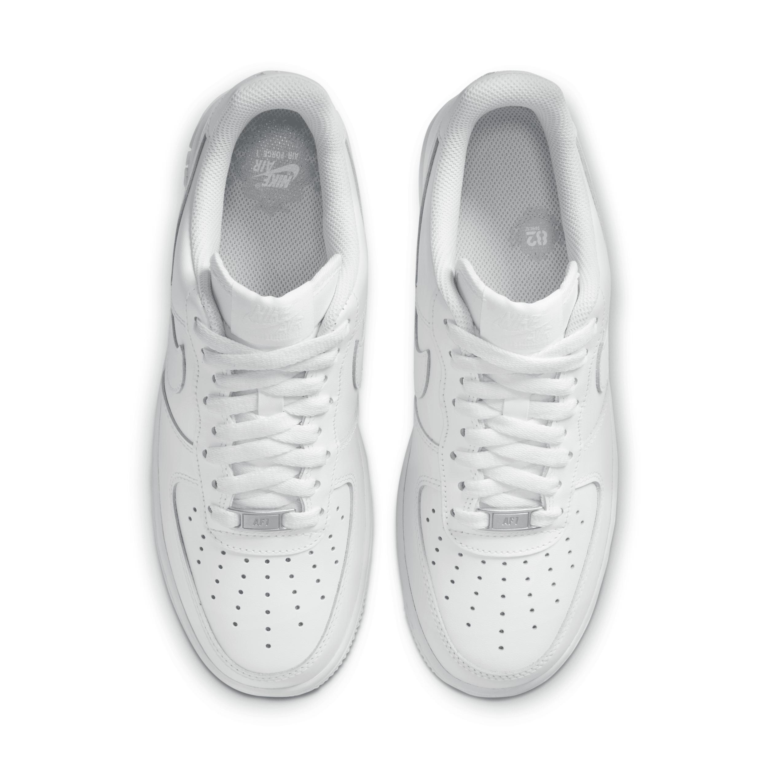 Nike Womens Air Force 1 '07 in White. - size 8.5 (also in 10, 10.5, 11, 12, 6, 6.5, 7, 7.5, 8, 9, 9.5) Product Image