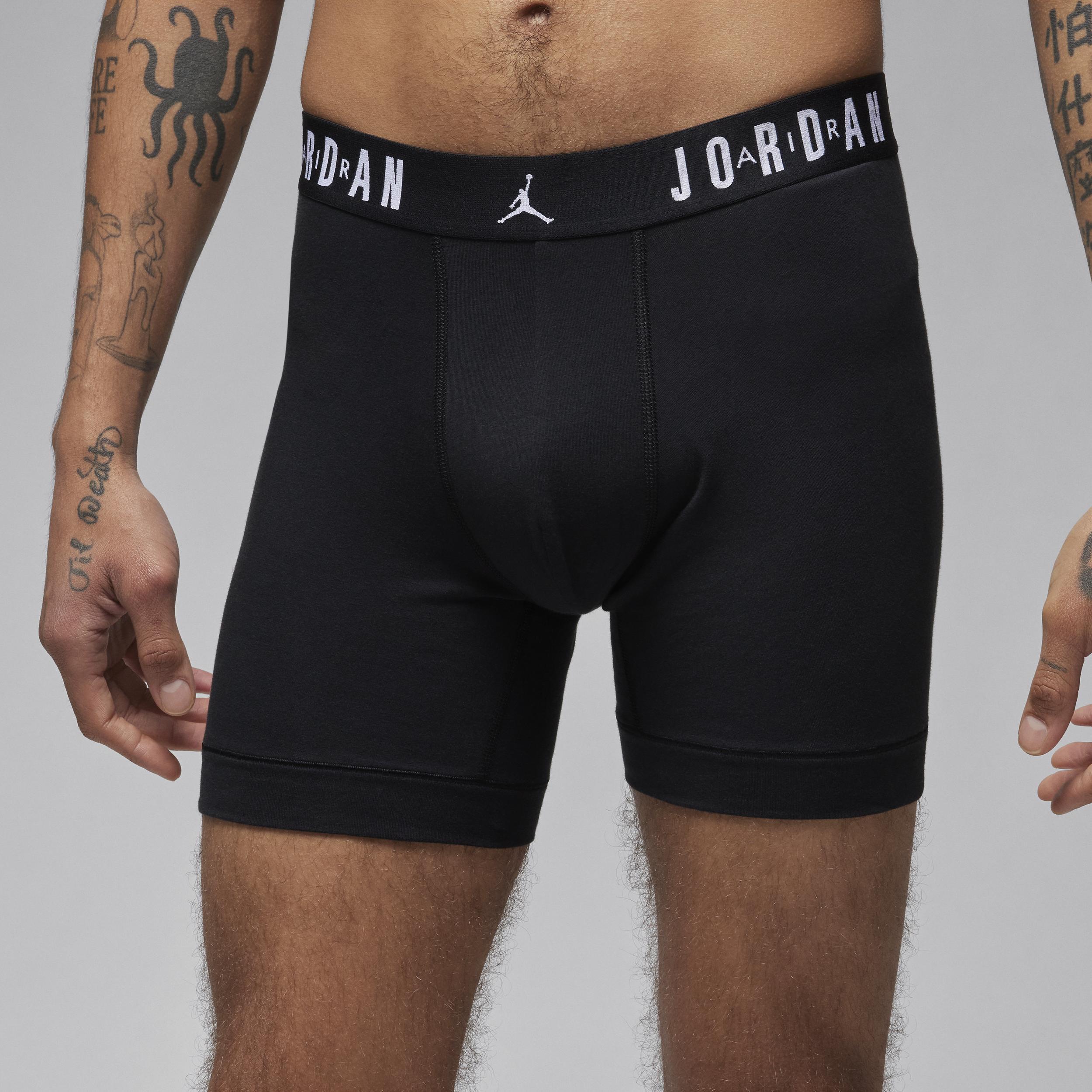 Men's Jordan Flight Cotton Boxer Briefs (3-Pack) Product Image