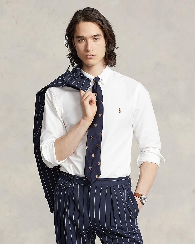 Polo Ralph Lauren Slim-Fit Solid Stretch Oxford Long Product Image