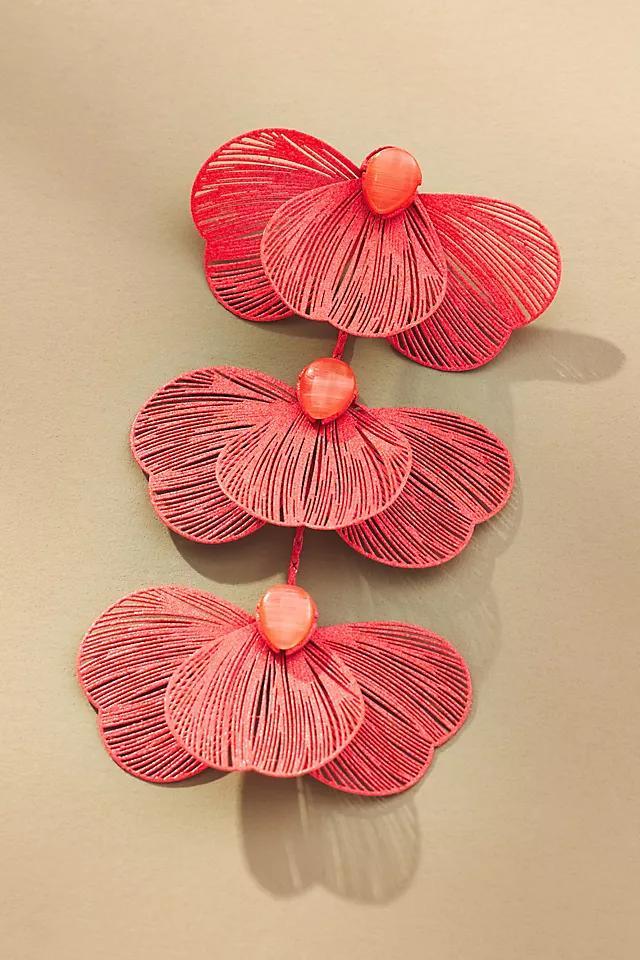 Wire Petals Drop Earrings Product Image