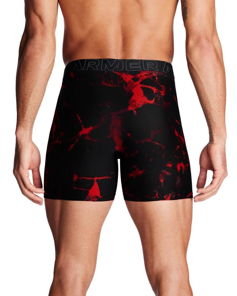 Men's UA Performance Tech™ Printed 6" Boxerjock® Product Image