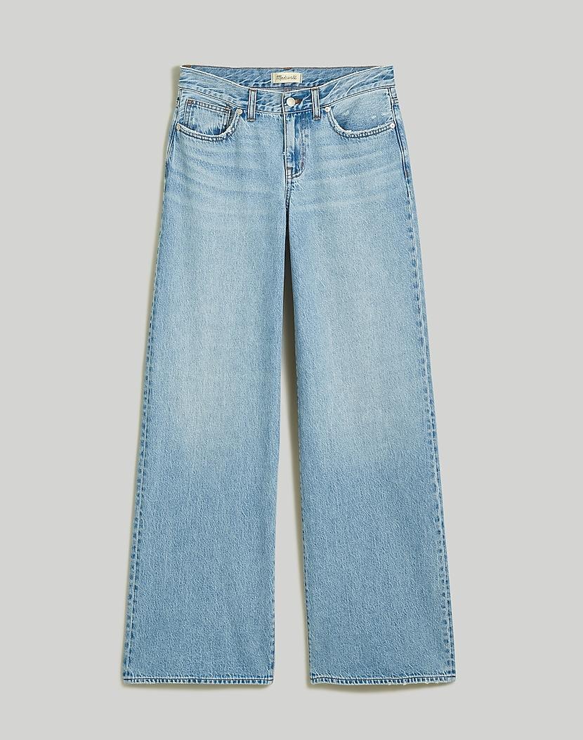 Low-Rise Superwide-Leg Jeans Female Product Image