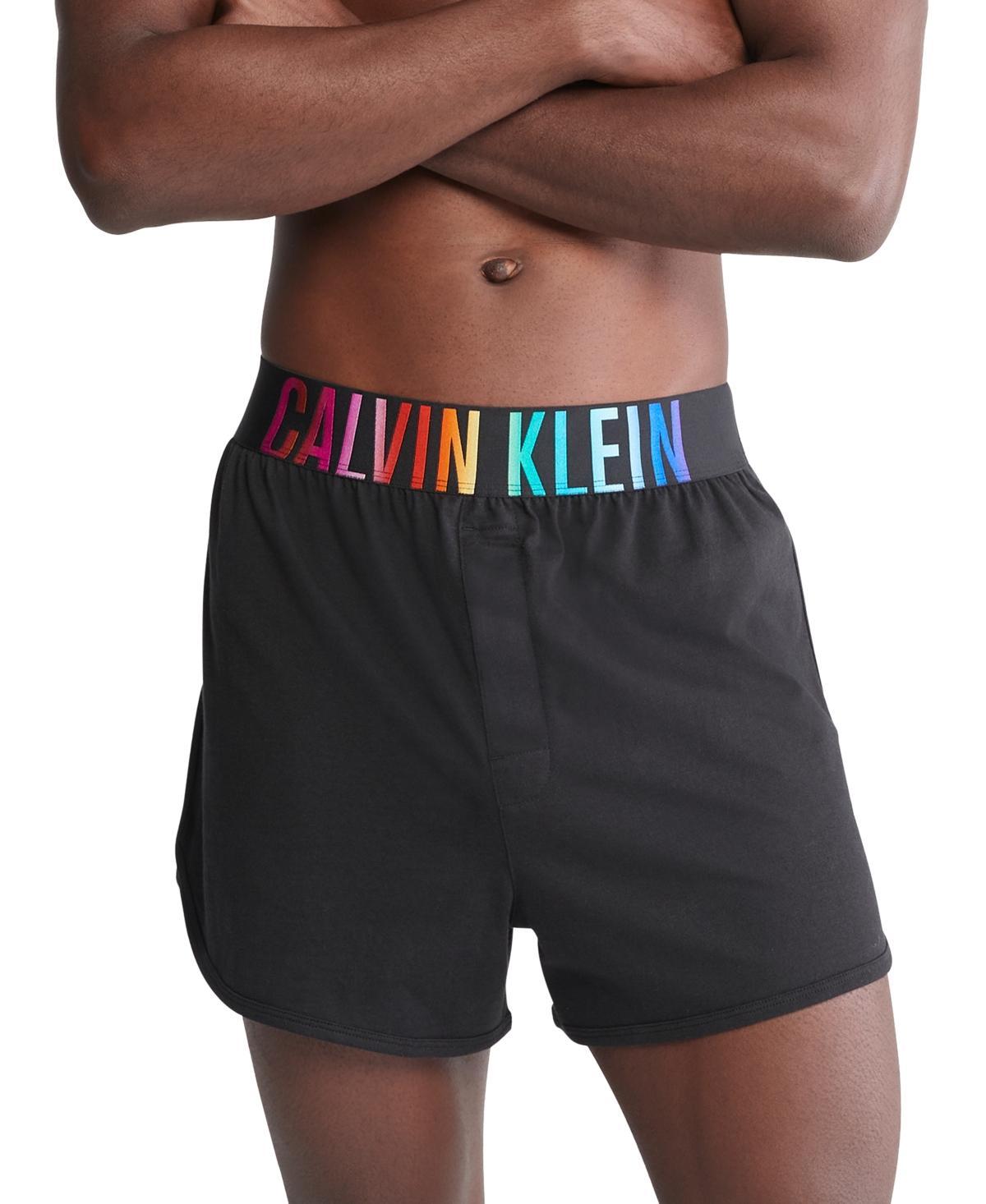 Calvin Klein Mens Intense Power Pride Sleep Shorts - White - XL Product Image