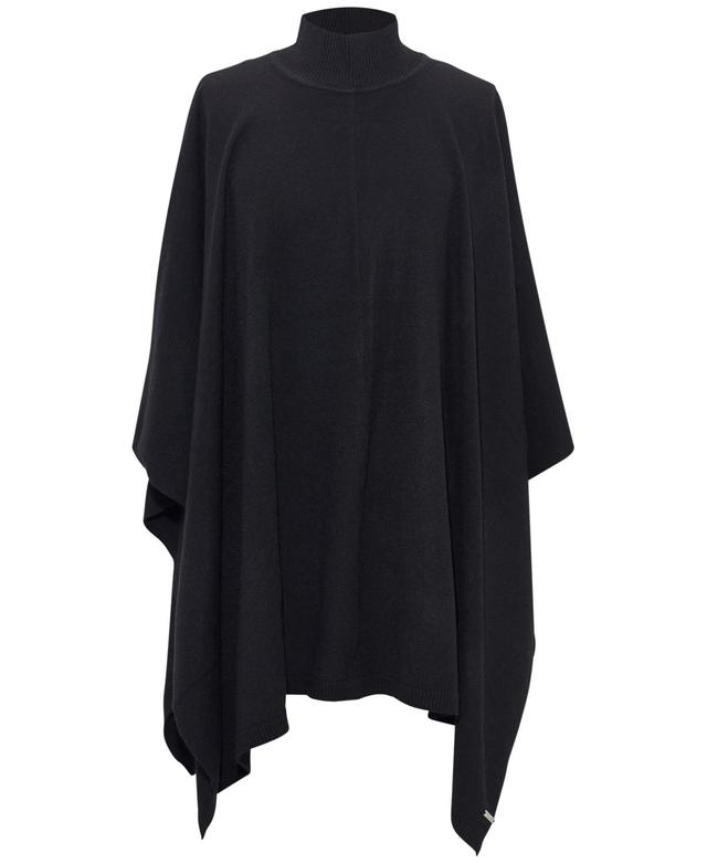 Lauren Ralph Lauren Womens Convertible Mock Neck Poncho Sweater Product Image