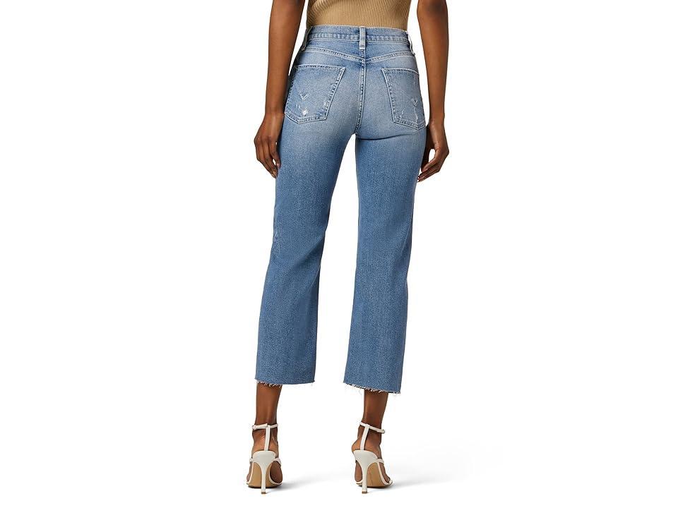 Hudson Jeans Remi High-Rise Straight Crop in Oceanview (Oceanview) Women's Jeans Product Image