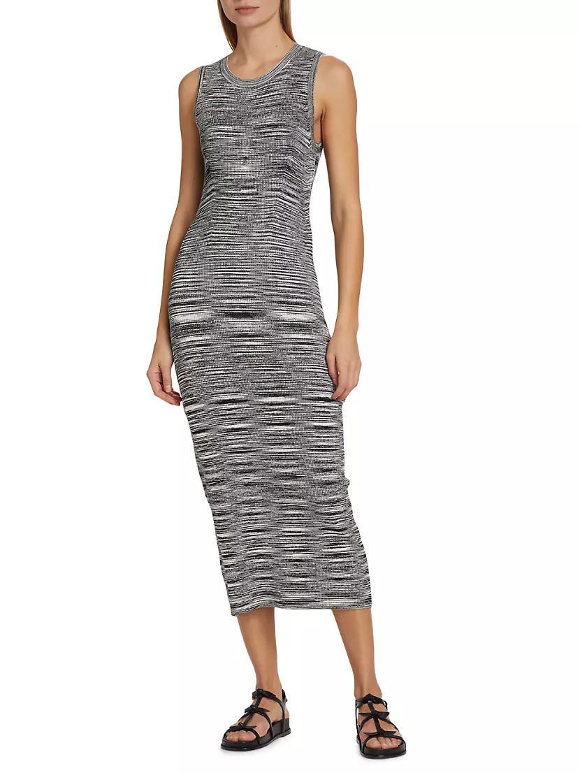 Priscilla Knit Sleeveless Midi-Dress Product Image