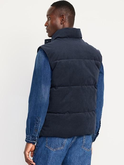 Water-Resistant Puffer Vest Product Image