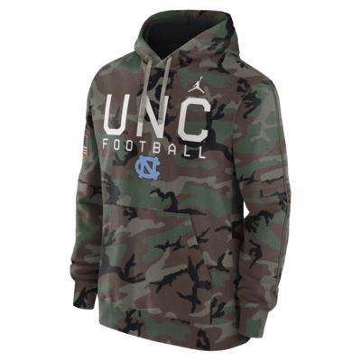 North Carolina Tar Heels Military Appreciation Club Men’s Jordan Brand College Pullover Hoodie Product Image