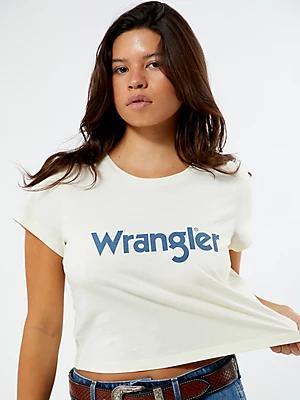 Wrangler® x PacSun Women's Baby Tee | Women's TOPS | Wrangler® Product Image