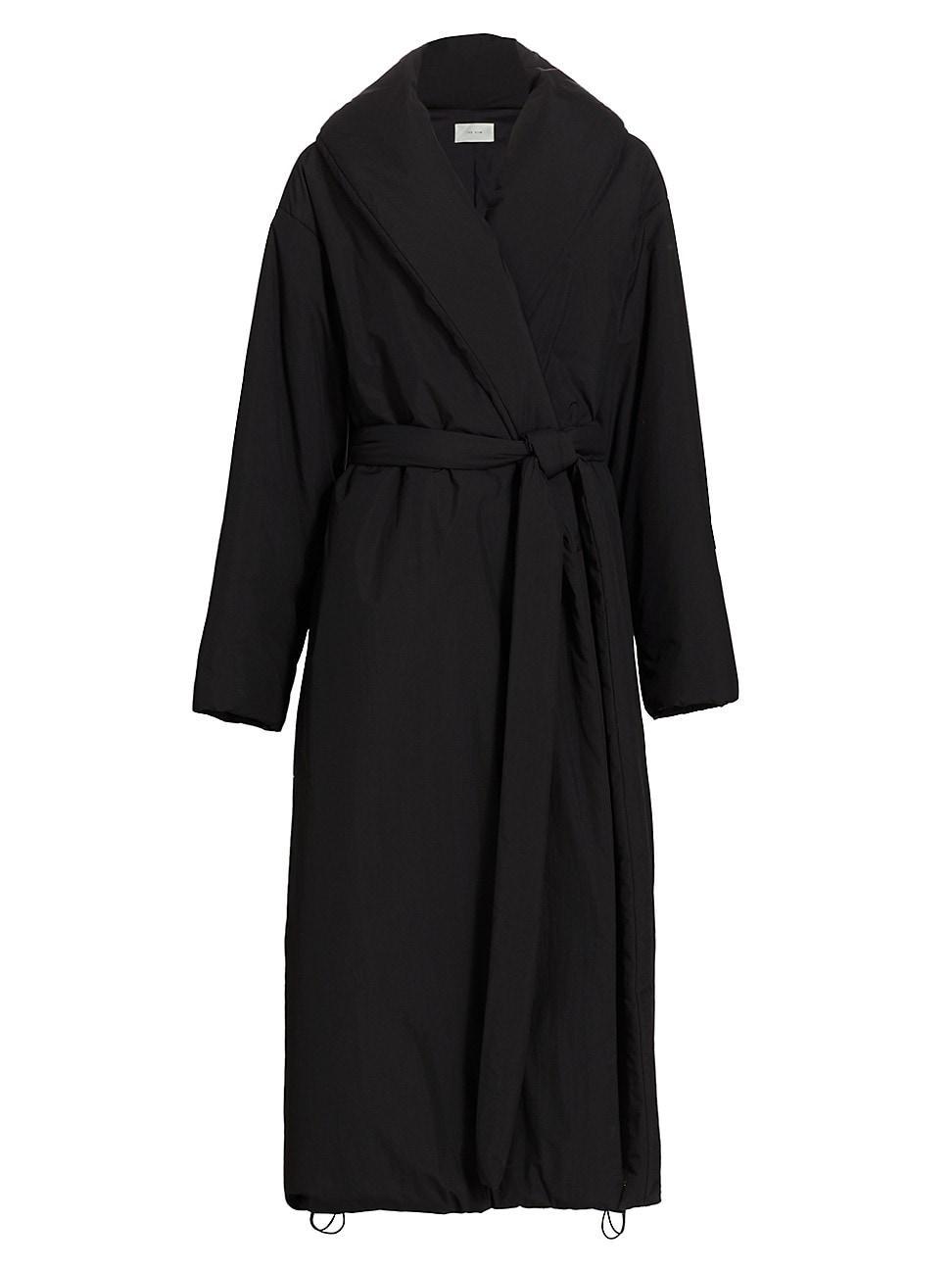 Womens Francine Long Belted Coat Product Image