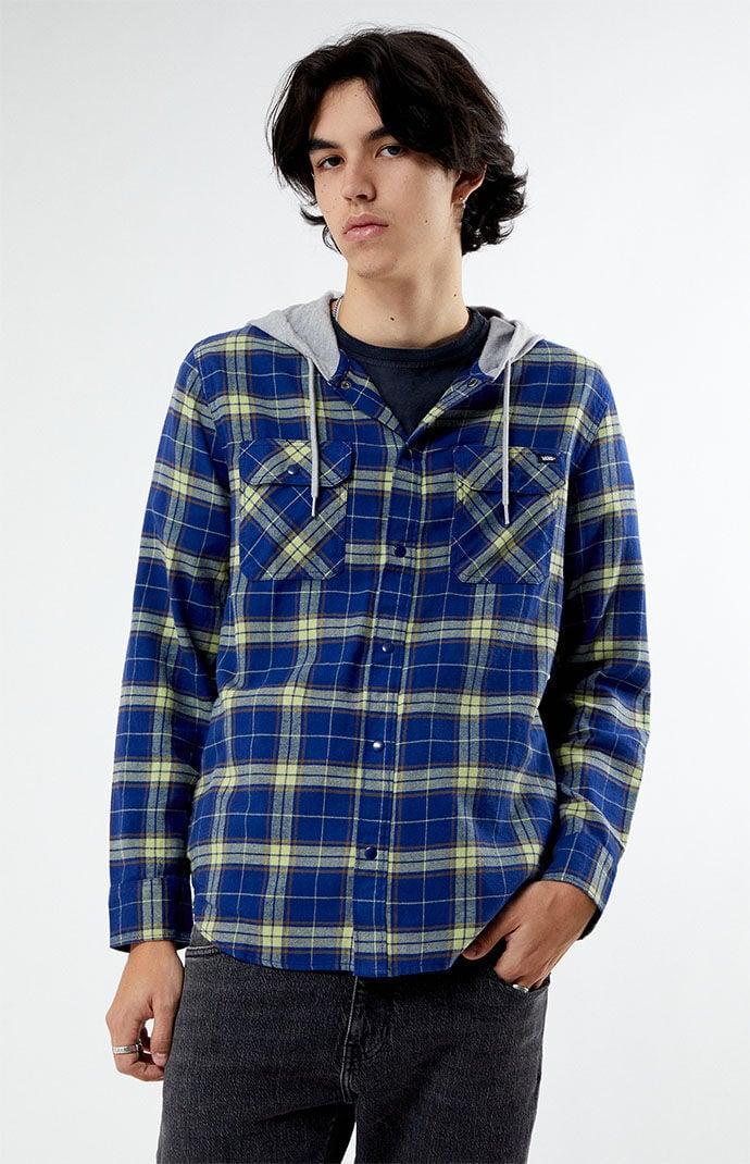 Vans Men's Parkway II Hooded Flannel Shirt Product Image