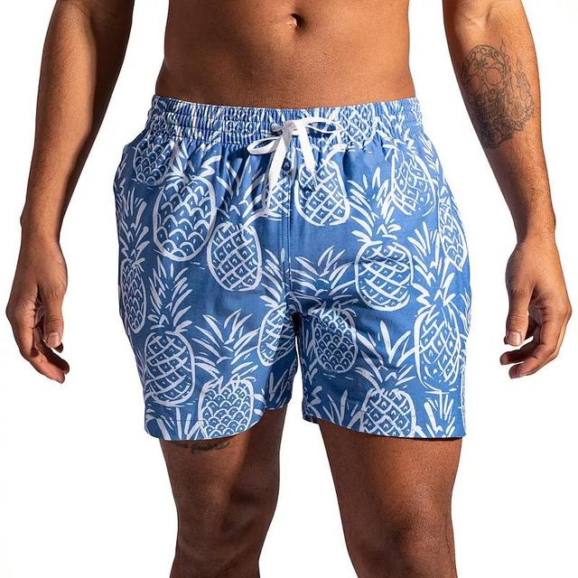 Mens Chubbies 5.5 Stretch Swim Trunks Blue Product Image