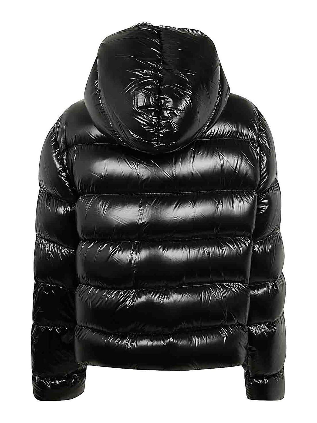 RICK OWENS Sealed Padded Jacket In Black Product Image