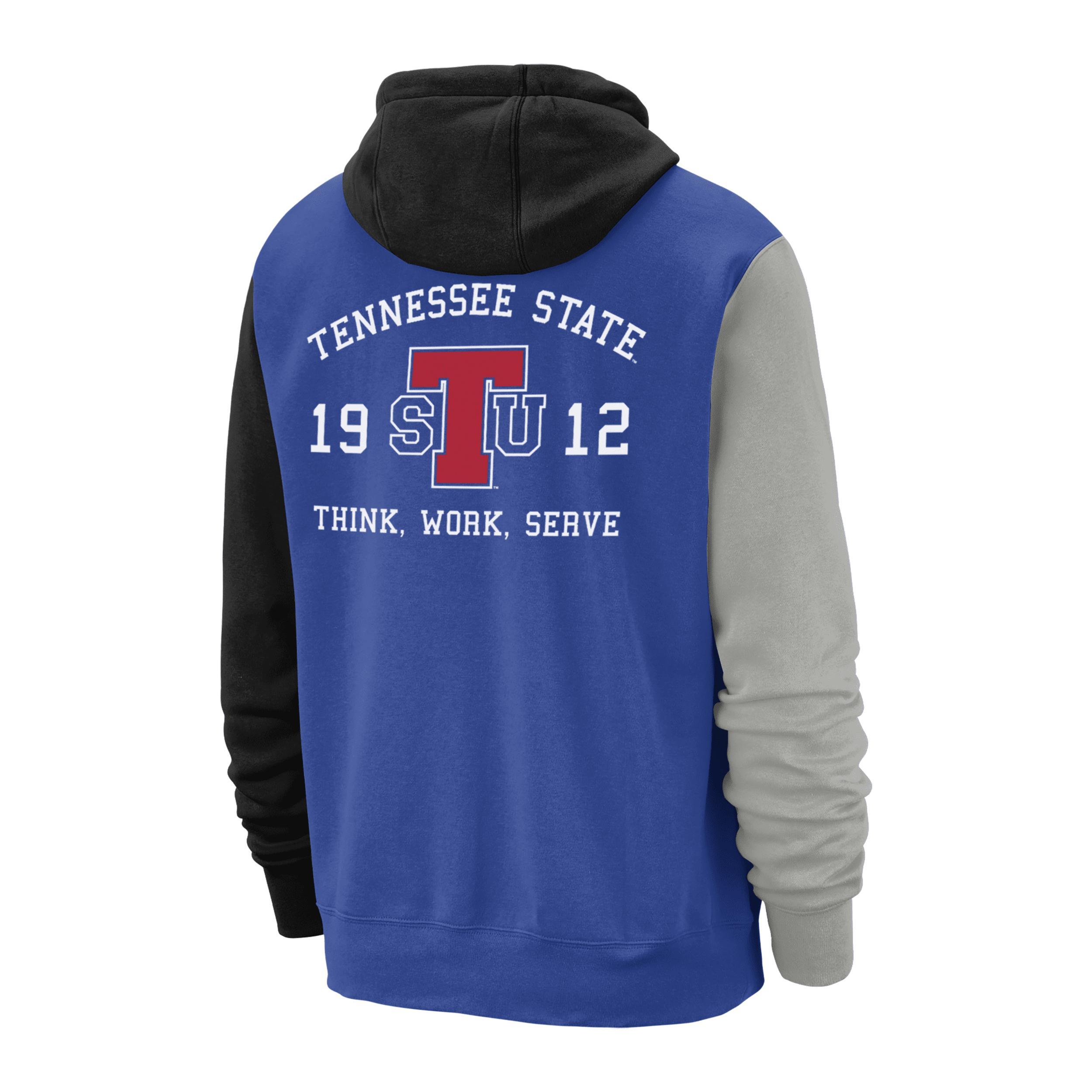 Tennessee State Club Fleece Nike Mens College Hoodie Product Image