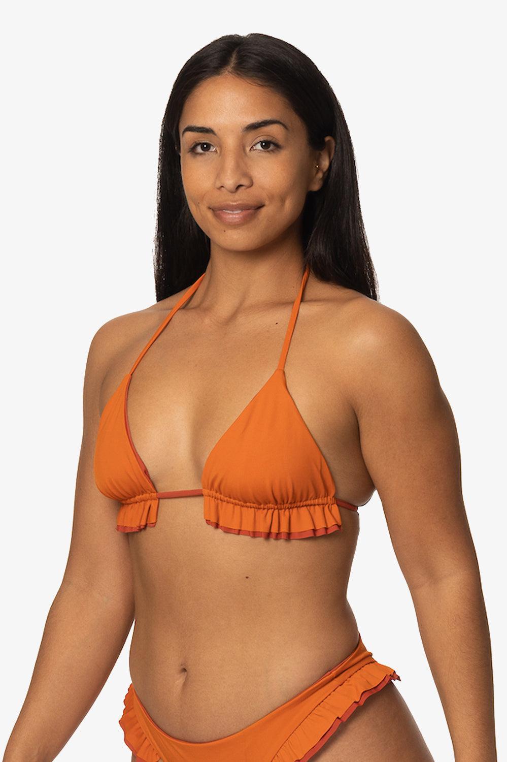 Pavones Bikini Top - Ginger Female Product Image