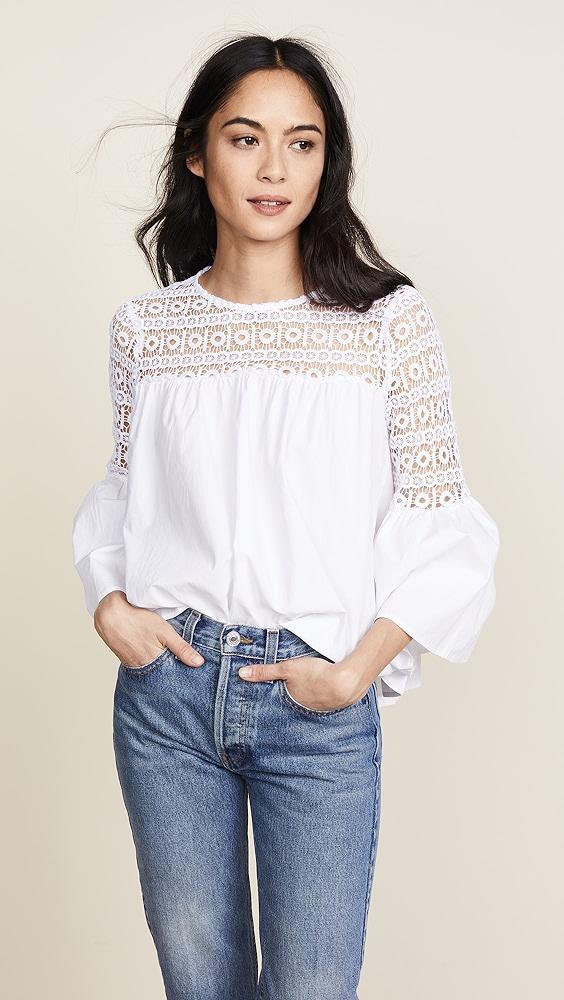 endless rose Crochet Blouse | Shopbop Product Image