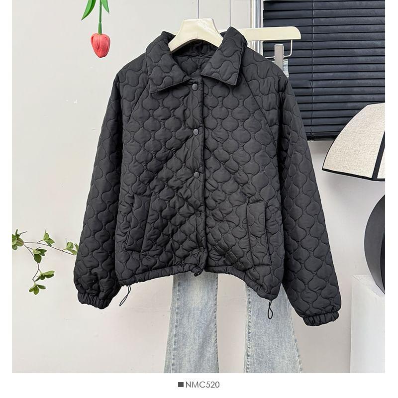 Collared Qulited Jacket product image