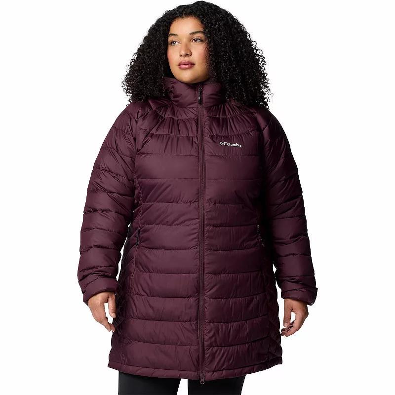 Plus Size Columbia Powder Lite II Mid Jacket, Womens Product Image