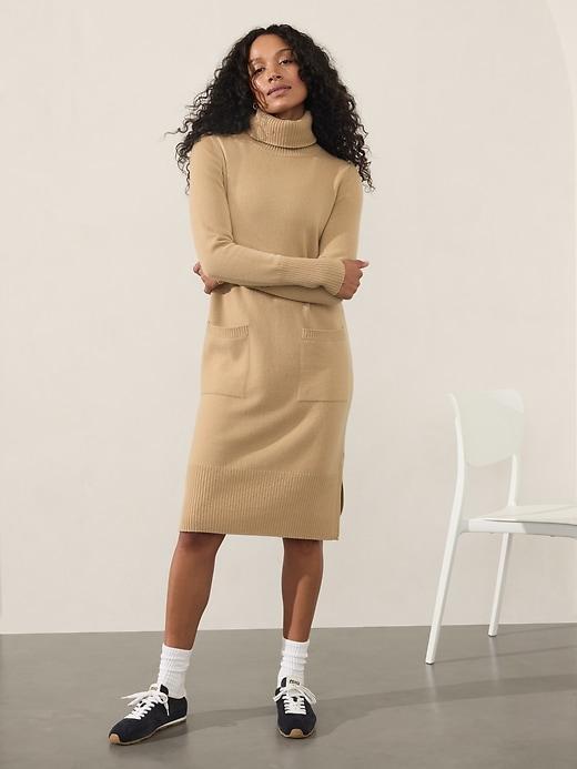 Alpine Turtleneck Sweater Dress Product Image