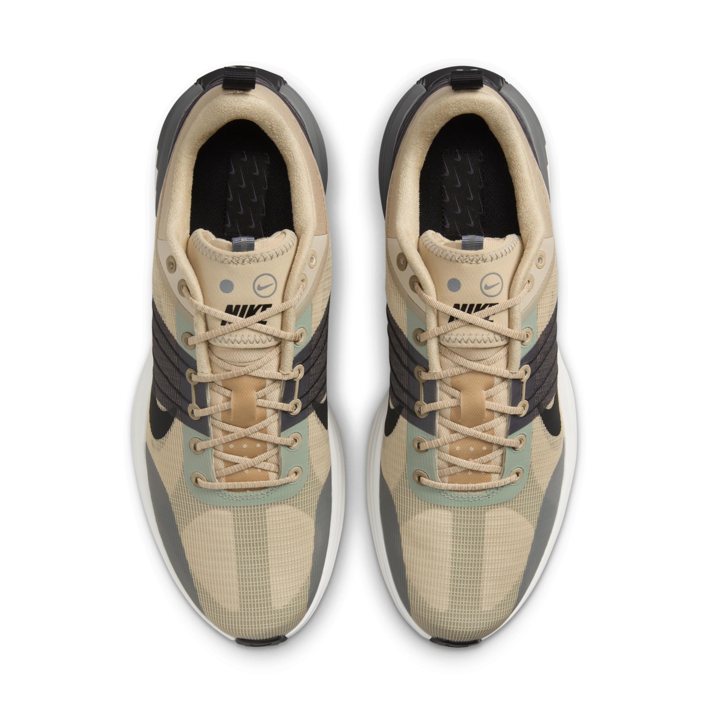 Nike Mens Nike Lunar Roam - Mens Shoes Sesame/Black/Smoke Grey Product Image