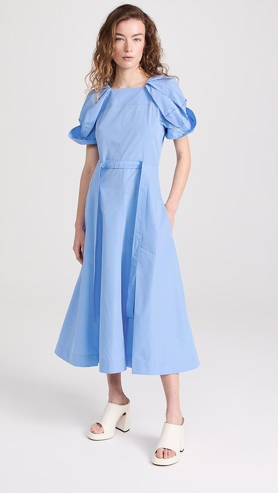 3.1 Phillip Lim Collapsed Bloom Sleeve Belted Dress | Shopbop Product Image