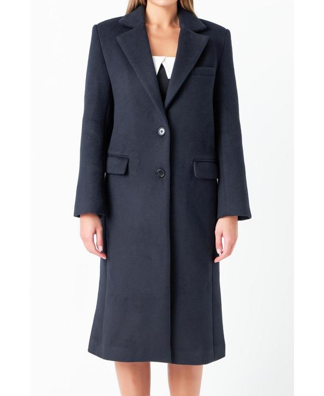 Womens Oversize Wool Trench Coat Product Image