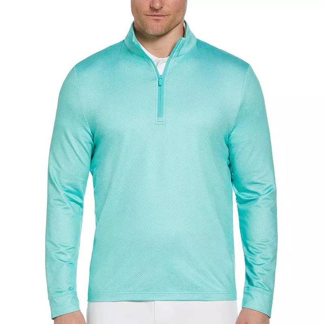 Mens Grand Slam Heathered Quarter Zip Golf Jacket Product Image