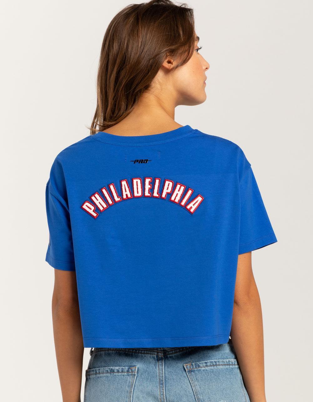 PRO STANDARD Philadelphia 76ers Womens Crop Tee product image