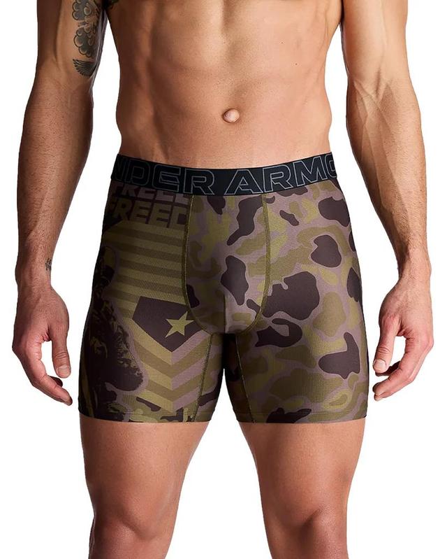 Men's UA Performance Tech Mesh Graphic 6" Boxerjock® Product Image