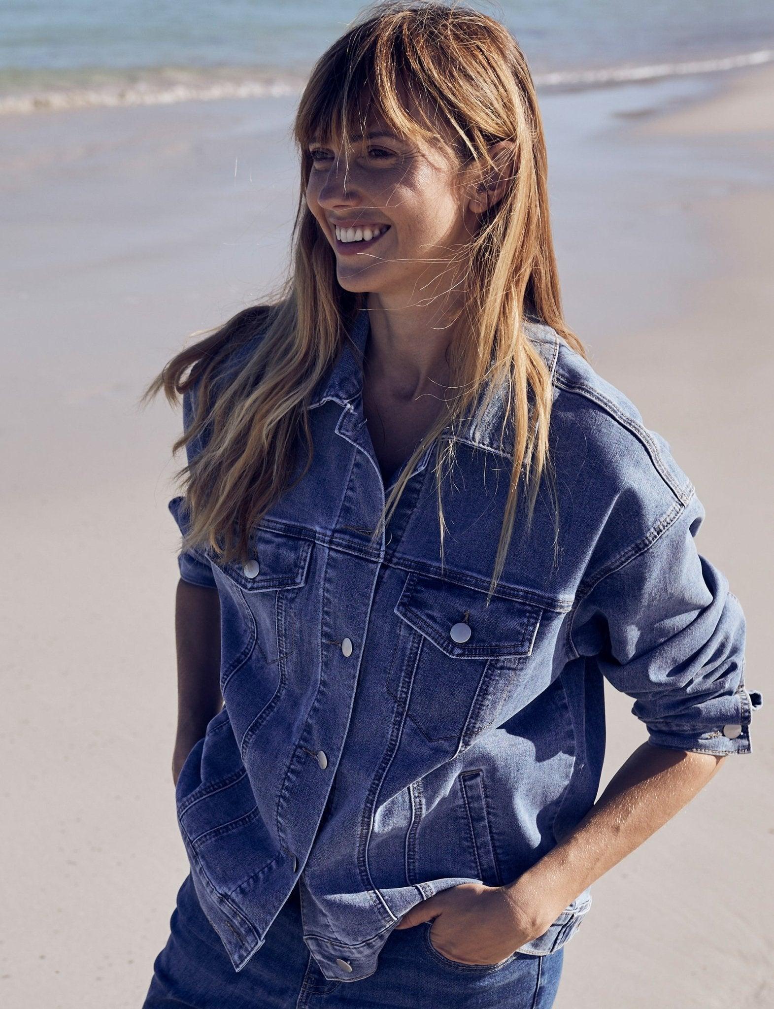 Westport Trucker Denim Jacket Product Image