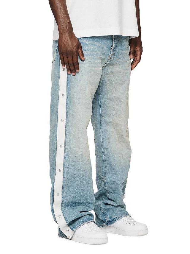 Mens Tearaway Side Snap Denim Pants Product Image