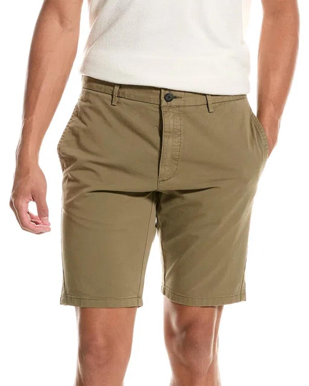 Hugo  Davie Slim Fit Short In Green Product Image