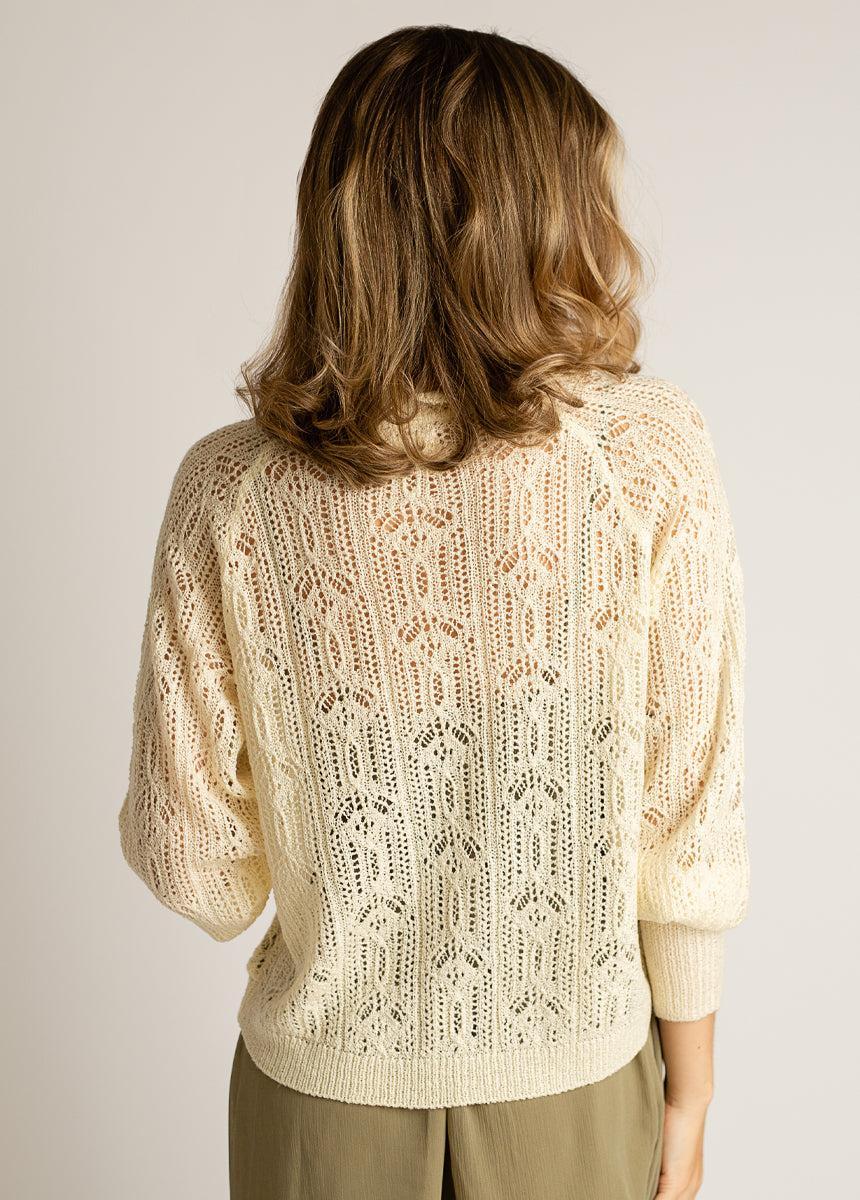 Jelana Sweater in Cream Product Image