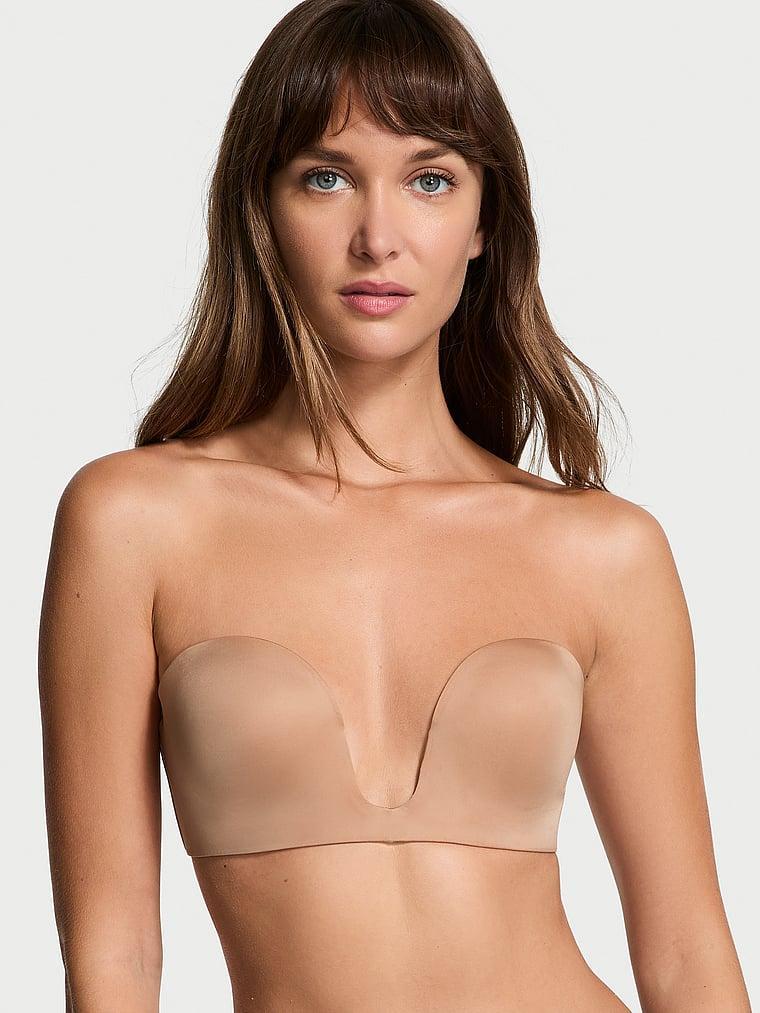 Lightly Lined Low Plunge Strapless Bra Product Image